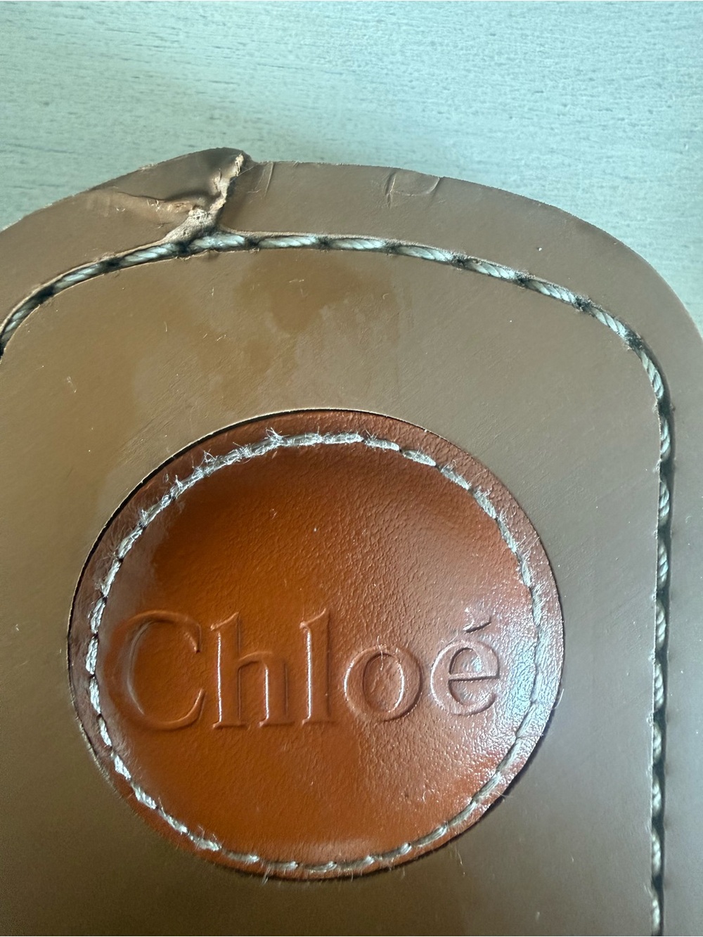 Chloé Woody Black Slide Sandals - Picture 3 of 5